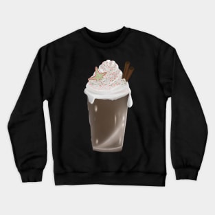 Christmas Coffee Holiday Latte Crewneck Sweatshirt